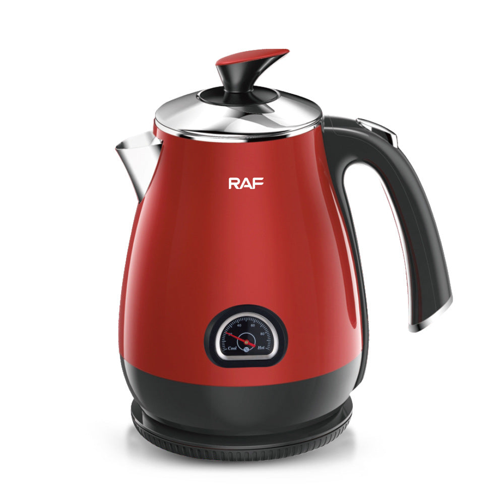 RAF European Standard Smart Multifunctional Electric Kettle for Home Use with Automatic Power Off and Stainless Steel Inner Tank1.5L