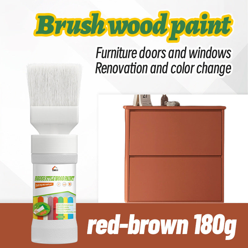 Wooden Brush Paint Solid Wood Cabinet Table Chair Water-Based Coating Door Window Furniture Renovation Color Change Latex Paint Oil Paint