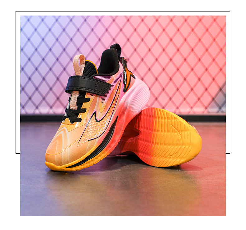 2025New Children's Shoes for Older Kids, Student Training Running Shoes, Lightweight Breathable Trendy Shoes for Boys, Girls' Youth Sports Shoes