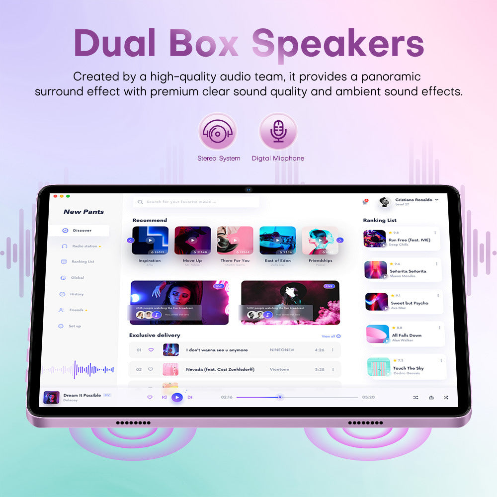 Pad 9 Ultra New10.11-inch Smart Tablet E-commerce Shopee