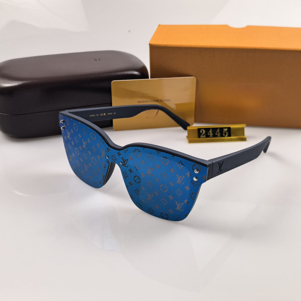 New Fashion Trend Sunglasses Trendy Style Sunglasses Face Slimming Versatile Sunshade Unisex2245