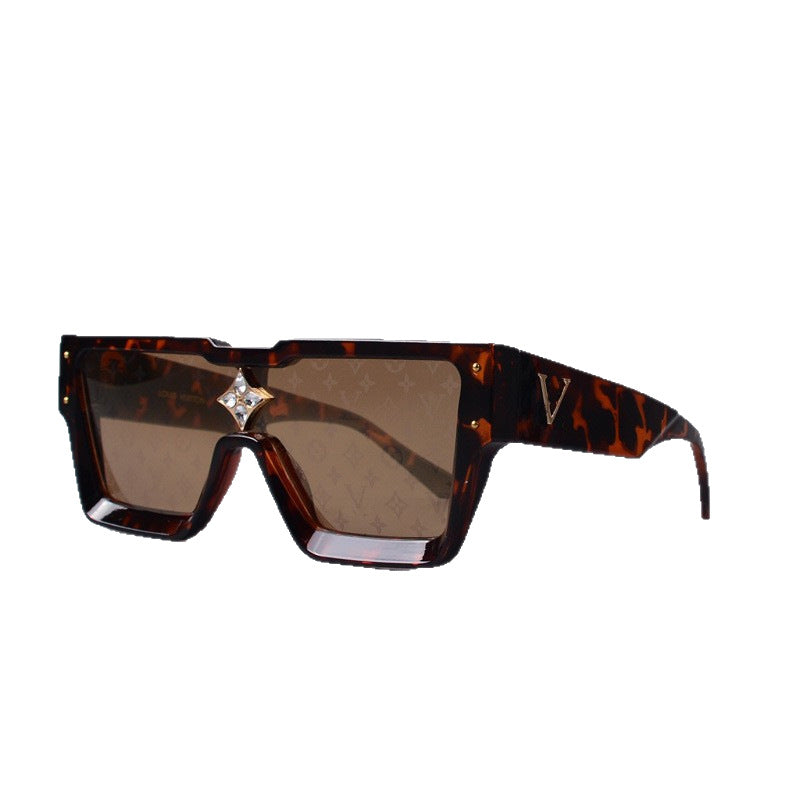 Luxury High-End Men's Sunglasses 0k Square Frame Sunglasses European and American Versatile Sunglasses Women's Hot Style1486