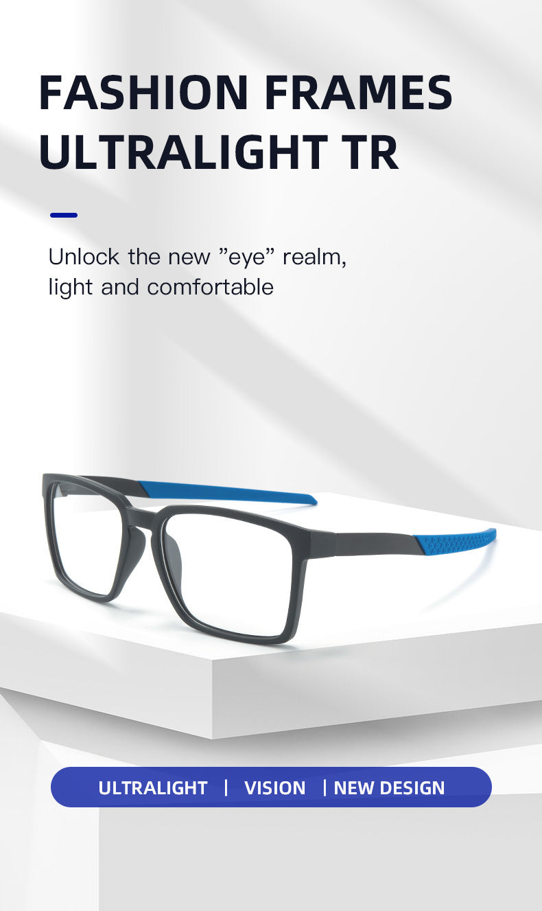 Sports Glasses Frame Metal Temples TR Material Frame New Cycling Glasses