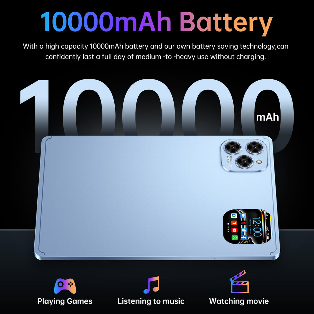 New model factory exclusive Pad 16 Pro Android Smart Tablet PC10Supports inch screen WiFi Bluetooth