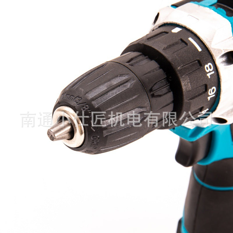 Cross-Border Foreign Trade Household Portable Lithium Electric Drill High-Power Multi-Function Wireless Rechargeable Pistol Drill Electric Screwdriver