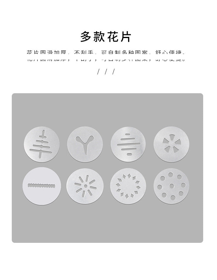 Factory Direct Supply Baking DIY Cake Decorating Tools Cream Piping Nozzles Cookie Decorating Set Melting Bean Squeezing Set