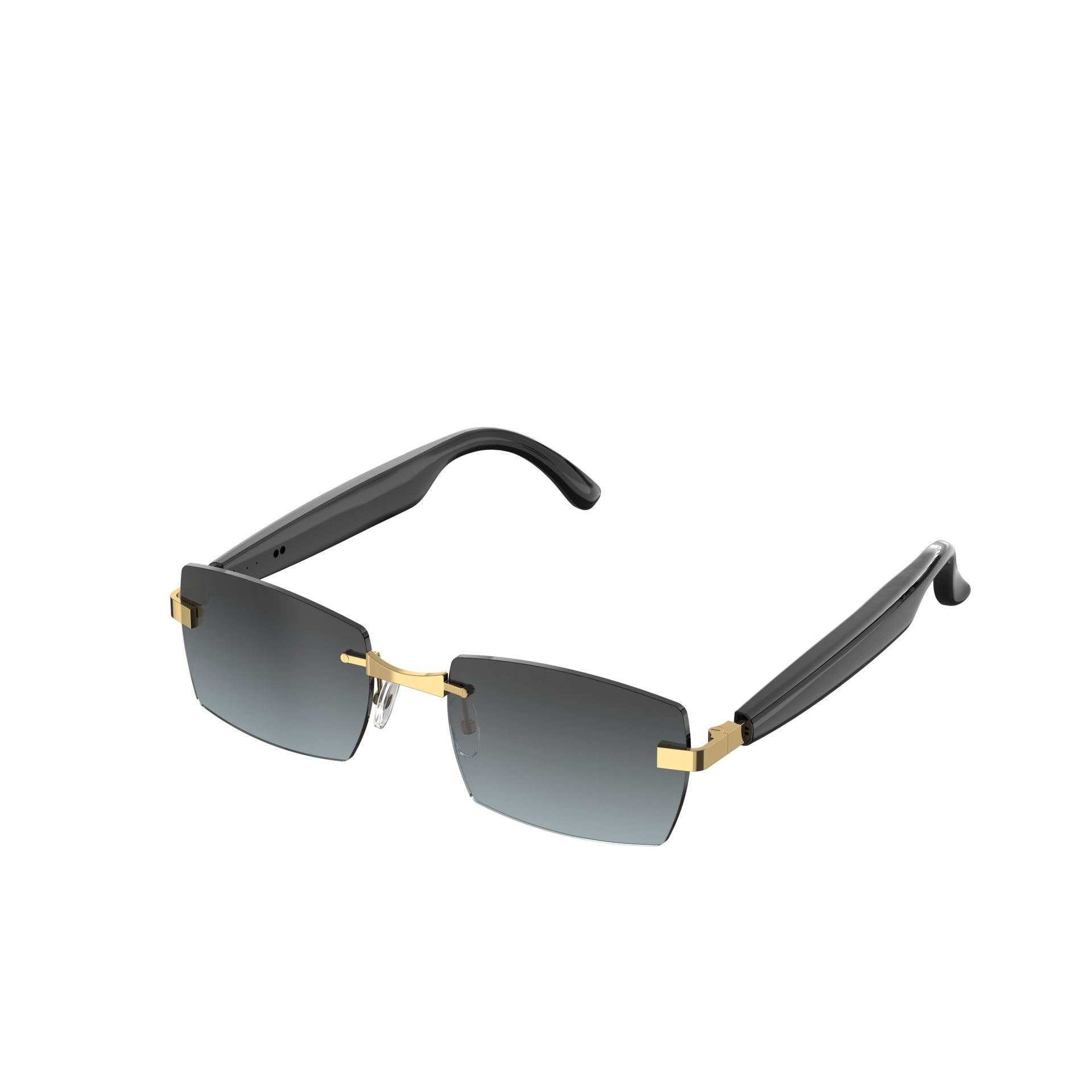 Smart Bluetooth Glasses ai Translation Listening to Music Calling Sunglasses Non-Prescription Glasses Factory Supply Support Customization