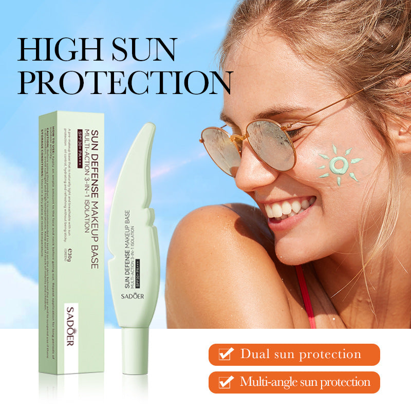 Cross-border Sunscreen30g SPF30+Sunscreen Isolation Cream UV Protection Concealer Sunscreen Cream Wholesale from Foreign Trade Manufacturer