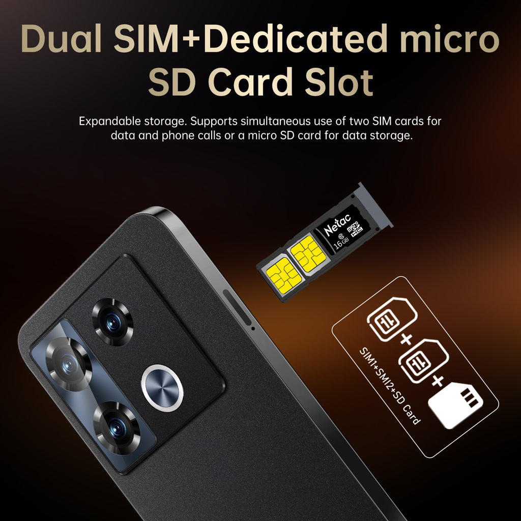 Popular Note40 Pro Smartphone16+1T Brand new Android phone7.3Inch Large Screen Wholesale