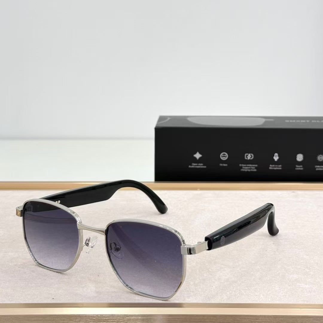 Source Factory Bluetooth Glasses for Calls and Music, Comfortable to Wear, Interchangeable Lenses, Support OEM