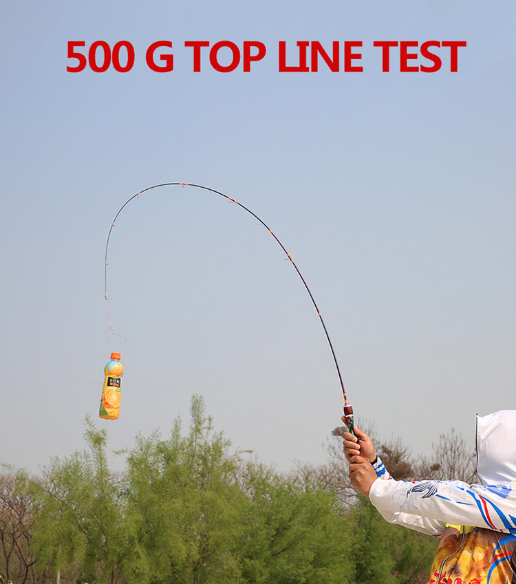 Lure rod UL Soft Tone1.68Rice1.8Rice 1.98Solid Carbon Fiber Rod Tip Gun Handle Straight Handle Horse Mouth Rod Set