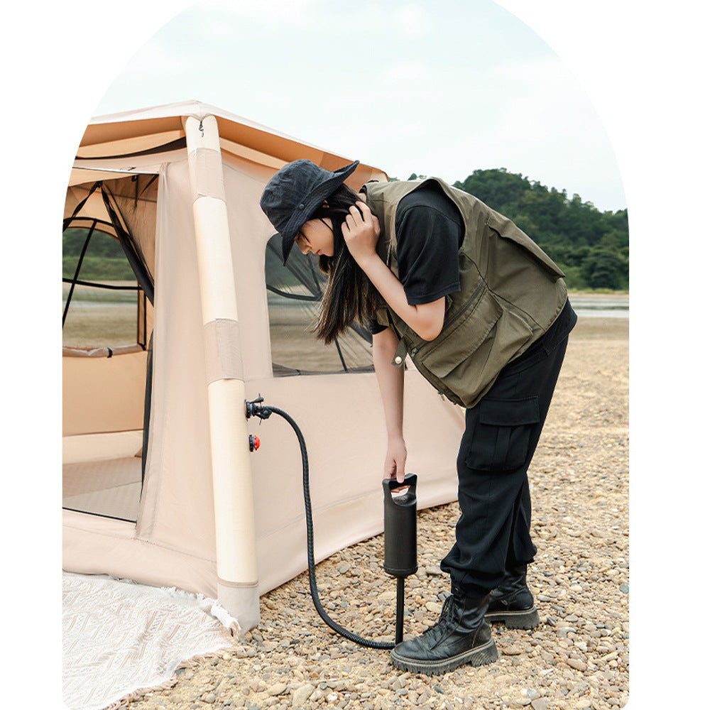Outdoor Fully Automatic Inflatable Tent Camping Thickened Rainproof Portable Camping Equipment Oxford Cloth Tent