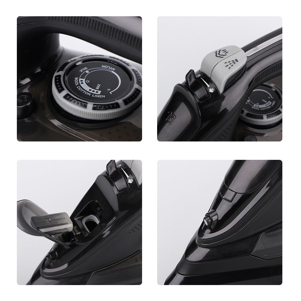 RAF EU Standard Electric Iron Household Handheld Wireless Wired Steam Electric Iron Detachable Ironing Machine for Clothes