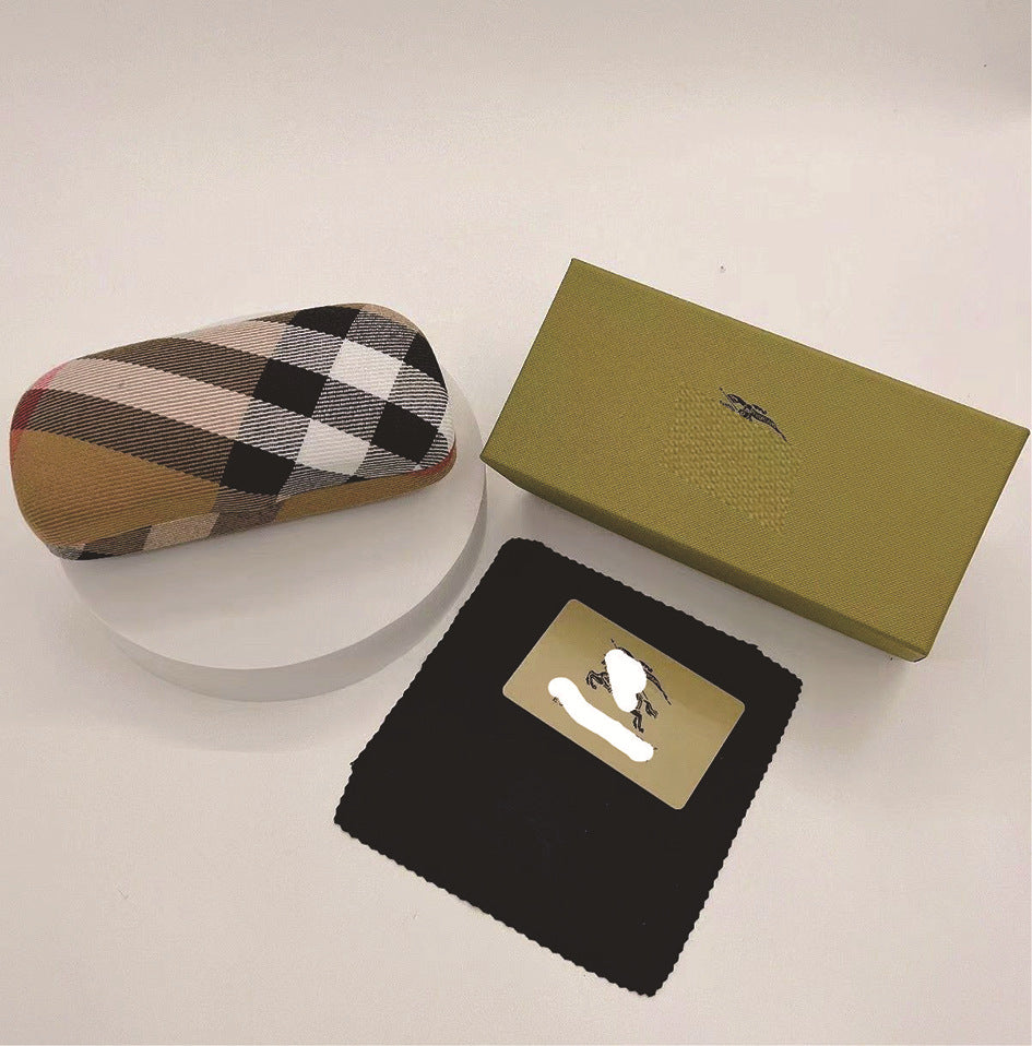 Spot wholesale high-end velvet glasses case Pink Fashionable and Elegant Sunglasses Case Sunglasses case Packing Box