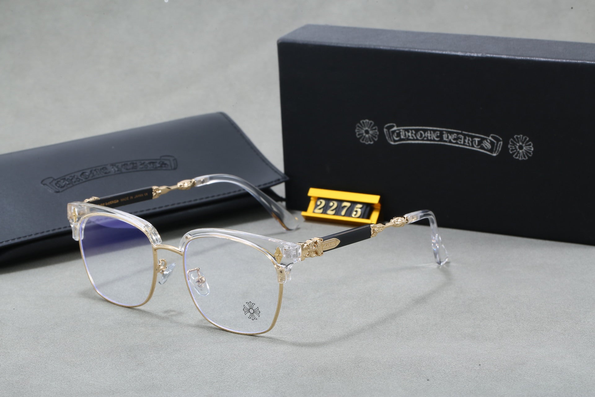 Kro Home Jay Chou Same Style Myopia Eyebrow Glasses Frame High-end Men's Fashion Trend Retro Glasses Frame2275