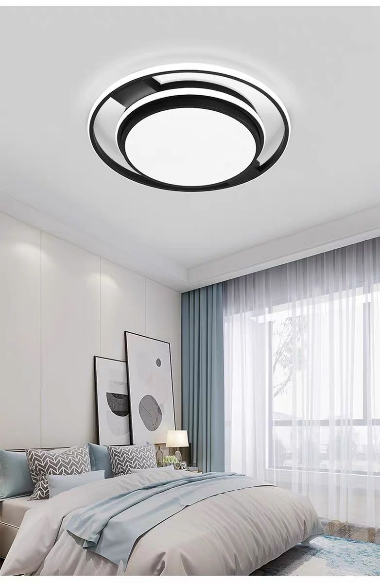 Living Room Main Light Fixture Minimalist Bedroom Light Square Living Room Large Light Door Installation Internet Celebrity Chandelier Whole House Package