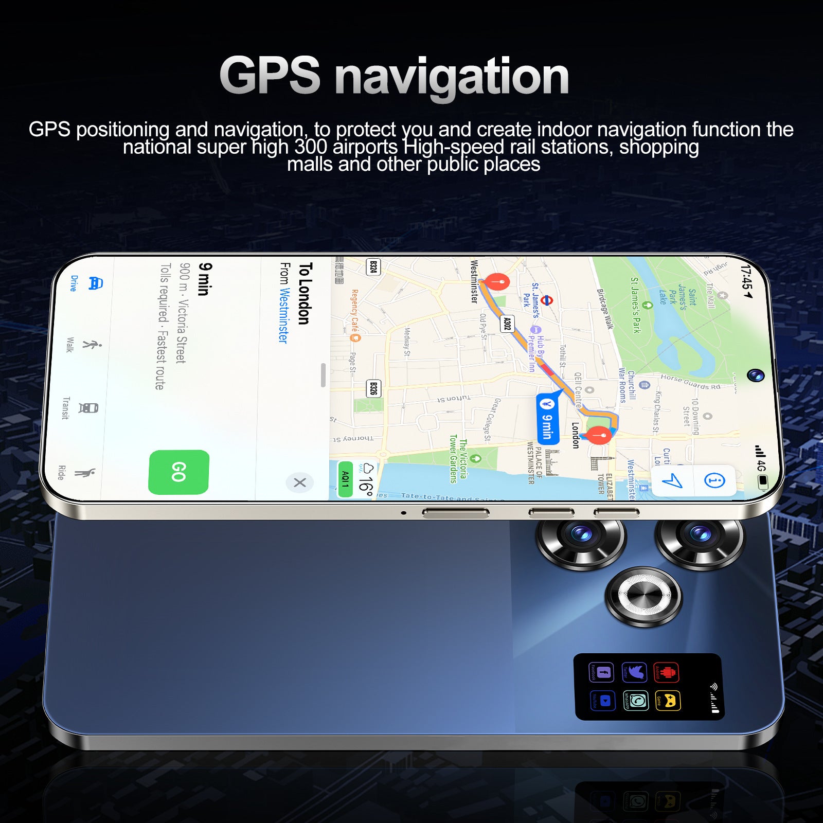 Globally Exclusive for Mobile Phones S25Ultra Large Screen HD2+16G Large Memory Source TK Wholesale