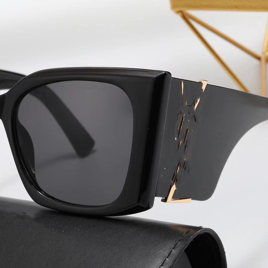 Yang Shulin's Same Style High-Quality Fashion Sunglasses Cat Eye Women's Sunglasses Sun Protection UV Protection Men's Style119