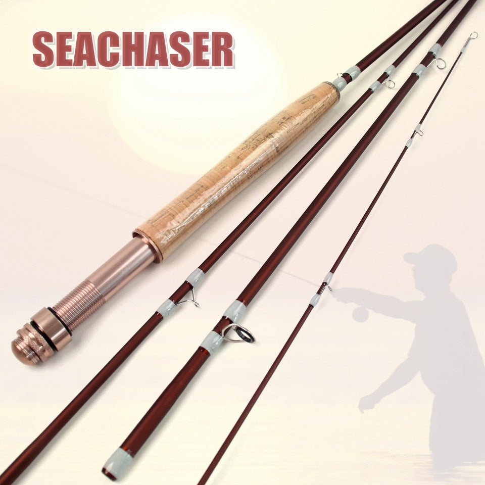 Fly Rod5/6#Fly fishing rod carbon ultra-light4Jie Xixiu Fishing Rod European and American Popular Fishing Gear Manufacturer Wholesale