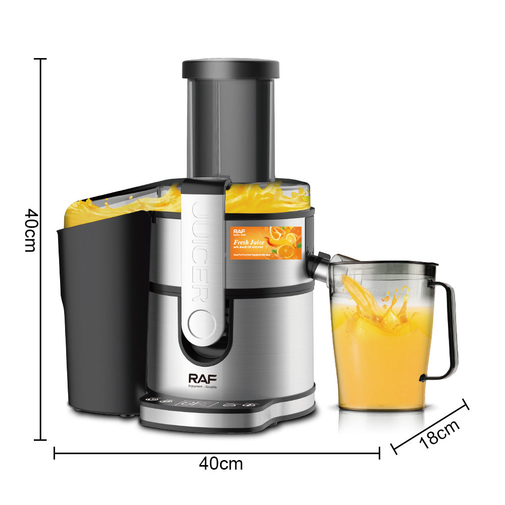 RAF EU Standard Juicer Household Fully Automatic Large Caliber Juicer Juice Separator R 2700