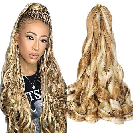 European and American Cross-Border Wig Braids Big Wave Curls French Curl Loose Wave Crochet Hair