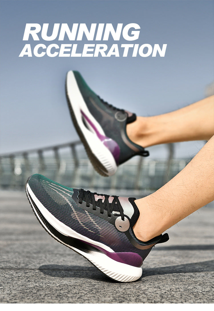 Sports Shoes2025Summer new men's shoes breathable mesh shoes soft sole lightweight running shoes shock-absorbing sports shoes