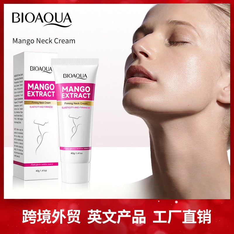 Mango Neck Cream BIOAOUA Firming, Hydrating, Skin-Refining, Fine Line Neck Cream for  Wholesale