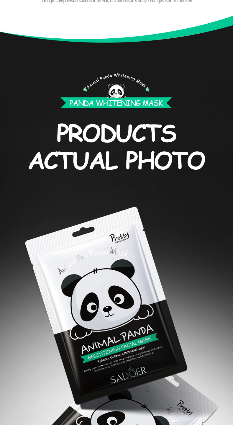 Full English Animal Pattern Mask25g SADOER Hydrating and Moisturizing Skin Care Tablets for  Wholesale