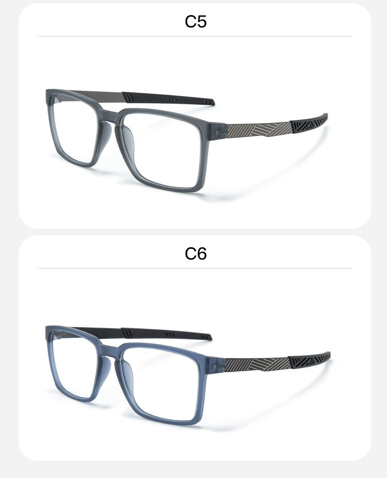 New Sports Glasses Frame TR Metal Frame Glasses Legs Wholesale Export In Stock Cycling Glasses