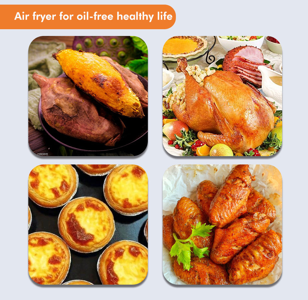 RAF European Standard Wholesale Air Fryer Household Multi-Functional Intelligent French Fries Large Capacity Fully Automatic Fryer