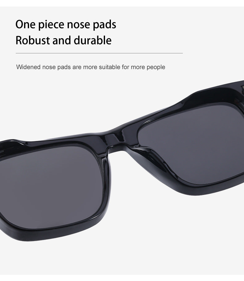 Square Frame Sunglasses for Women High-End European and American Style Internet Celebrity Same Style Mountaineering Sunglasses for Men Trendy shades Wholesale Eyewear