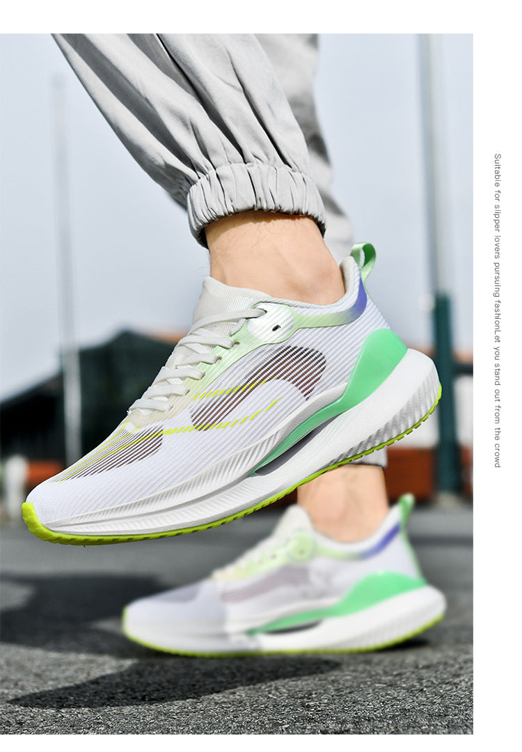 Sports Shoes2025Summer new men's shoes breathable mesh shoes soft sole lightweight running shoes shock-absorbing sports shoes