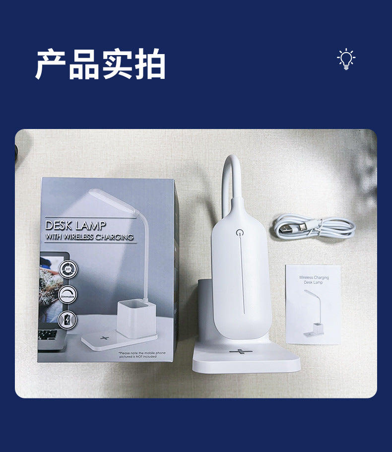 Creative Eye Protection Table Lamp Multi-Functional Two-in-One Cubby Lamp Student Dormitory Desktop Learning Table Lamp Gift Wholesale