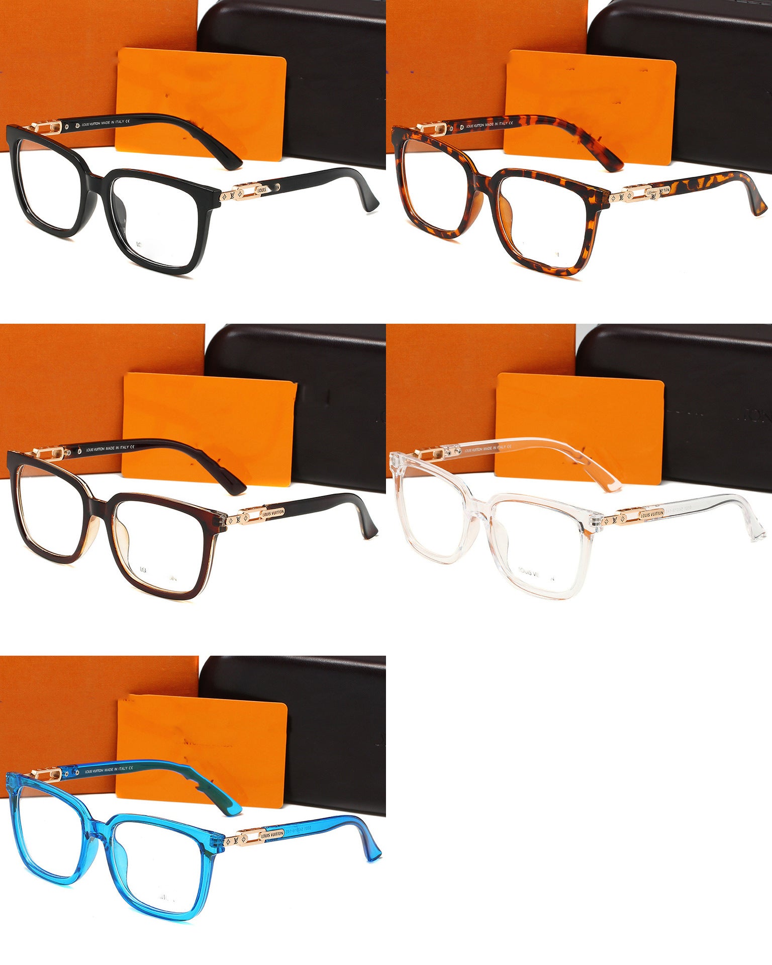 2025New fashion Blue Light Blocking Glasses T Home Art Versatile Glasses for Women Frame High Appearance Myopia Non-Prescription Glasses