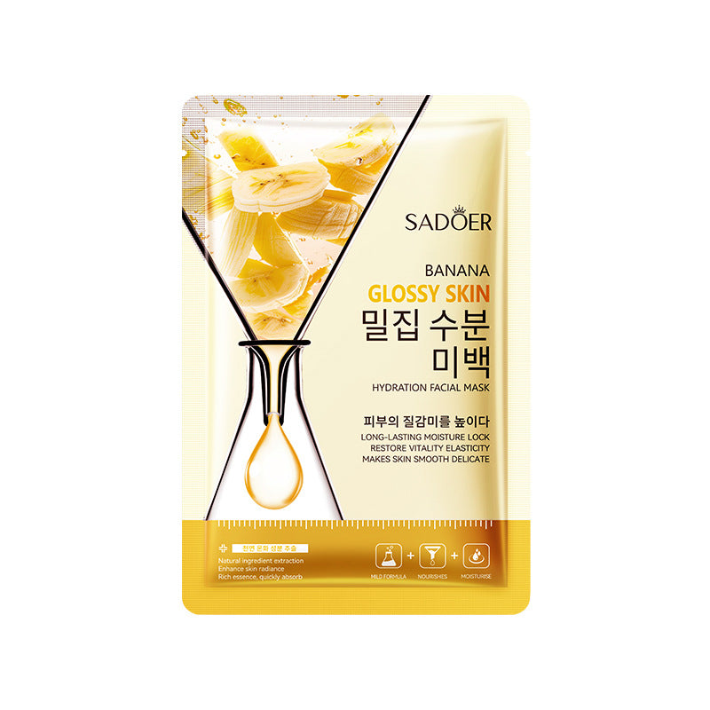 Full English Cucumber Skin Rejuvenation Mask SADOER Hydrating and Moisturizing Plant and Fruit Face Mask  Wholesale