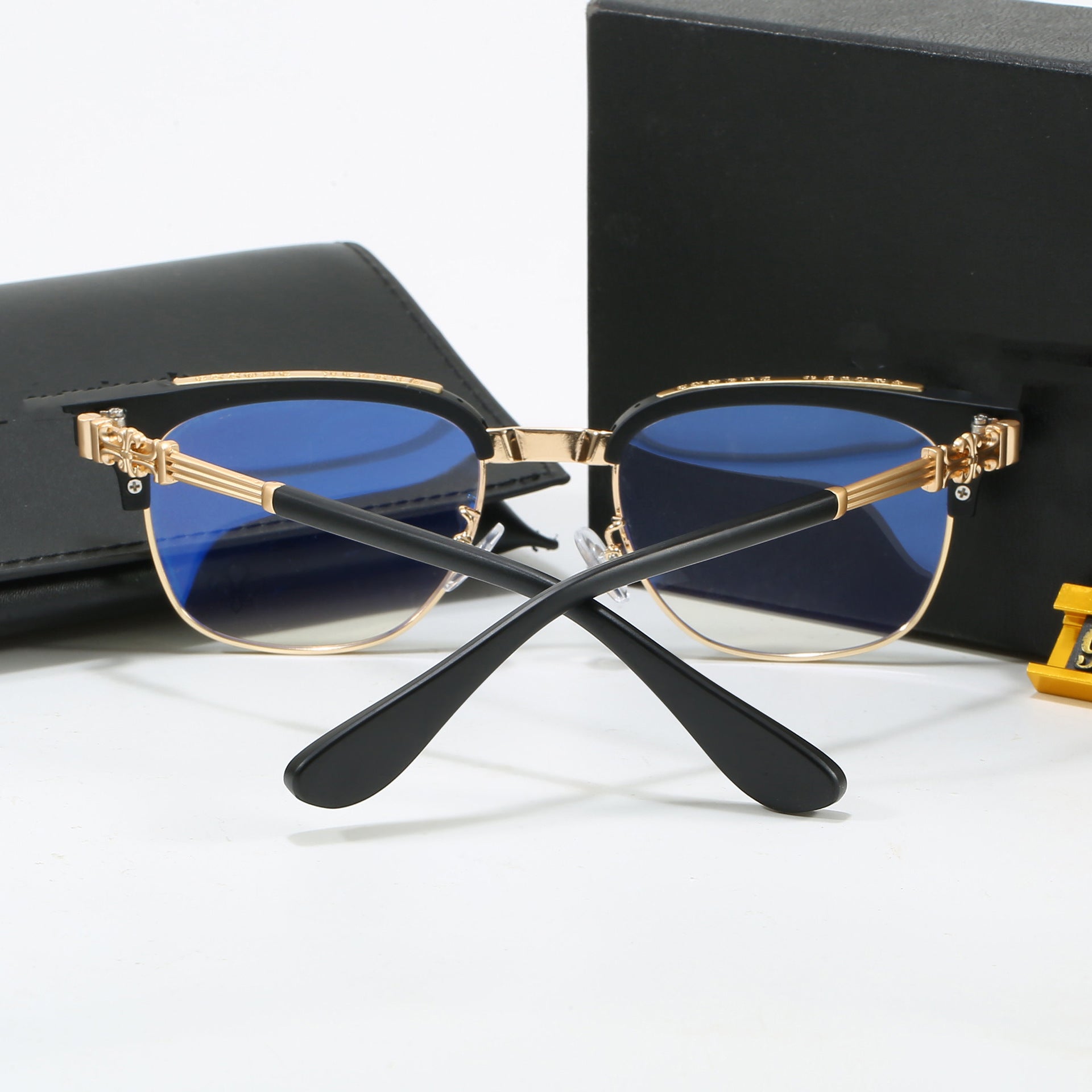 Kroxing Internet Celebrity Style Men's Eyebrow Frame Xiaohongshu Blogger Recommended Business Glasses Frame Prescription Compatible