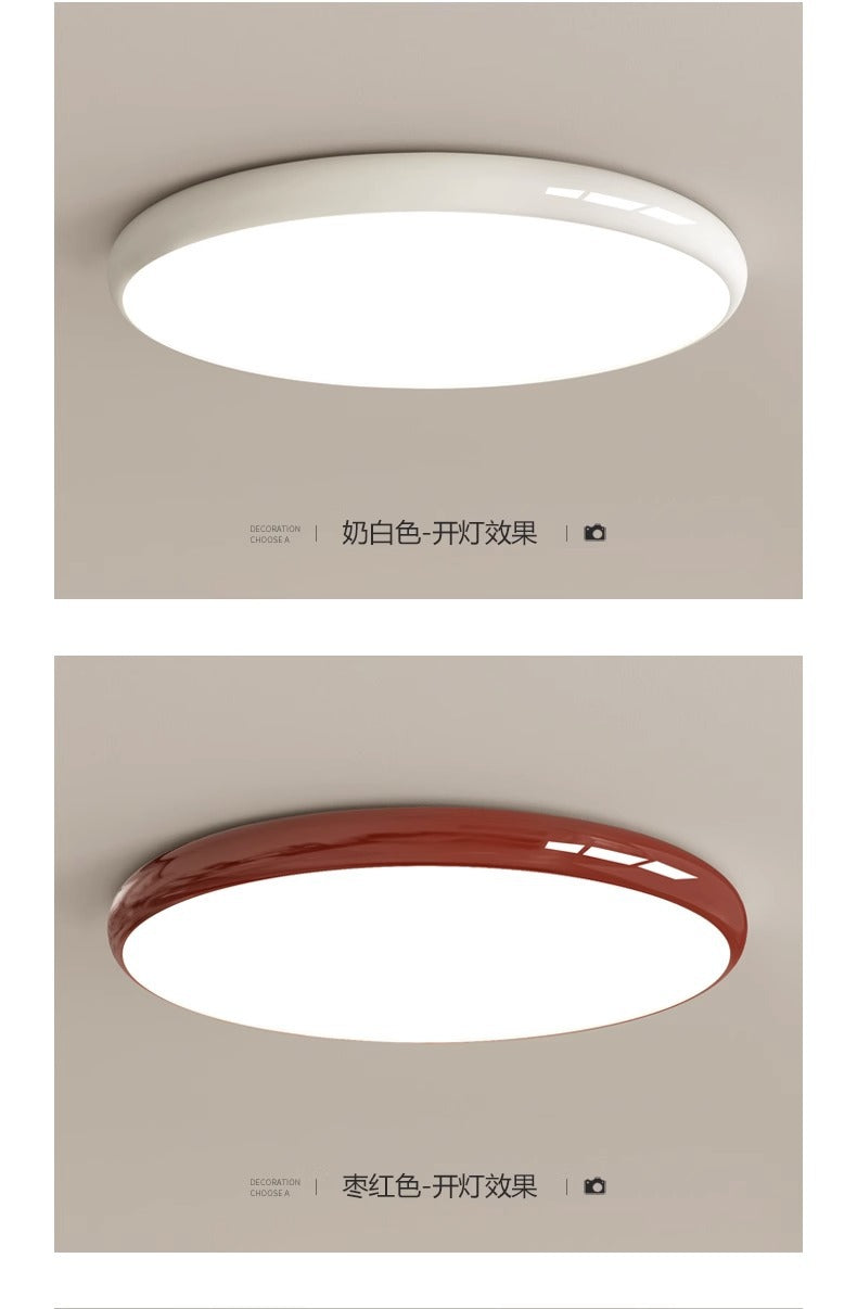 Ultra-Thin led Ceiling Light Simple Modern Zhongshan Master Bedroom Light Room Living Room Light Corridor Balcony Super Bright Lighting Fixture