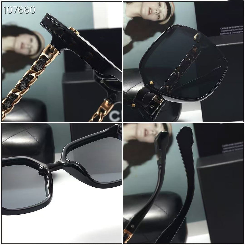 New High-End Large Frame Sunglasses for Women, European and American Style, Trendy Women's Sunglasses2025High-end versatile sunshade glasses