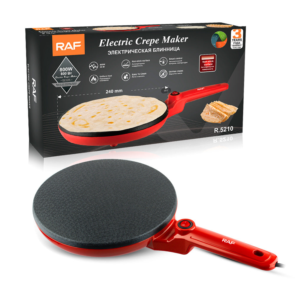 RAF European Standard Thin Pancake Maker Spring Roll Skin Home Thin Pancake Maker Electric Griddle Thousand Layer Skin Pancake Pan Pancake Pan