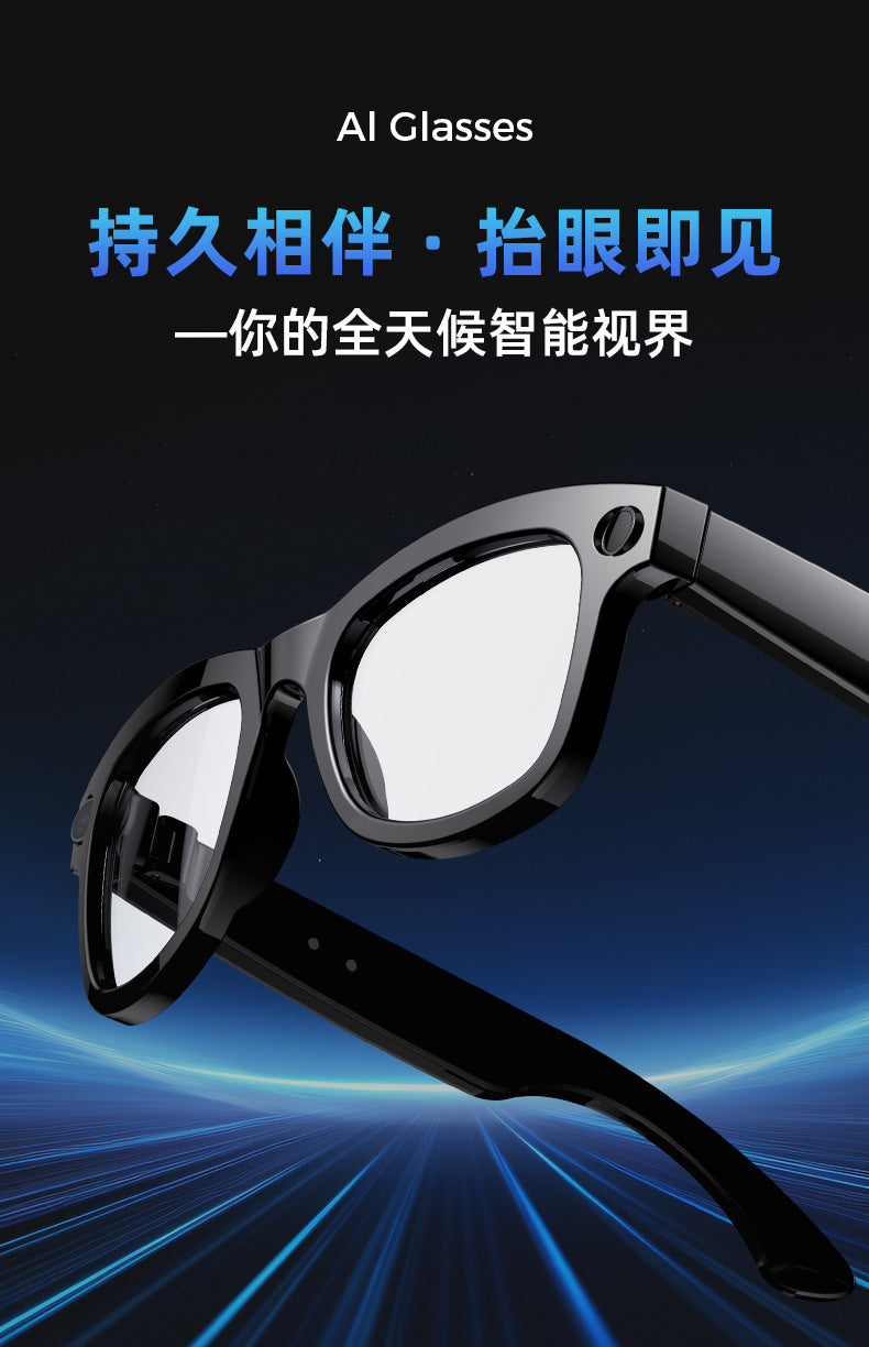 M01Smart Glasses800100 Megapixel Camera with Image Stabilization1200P Video Recording AI Simultaneous interpretation M01 Pro