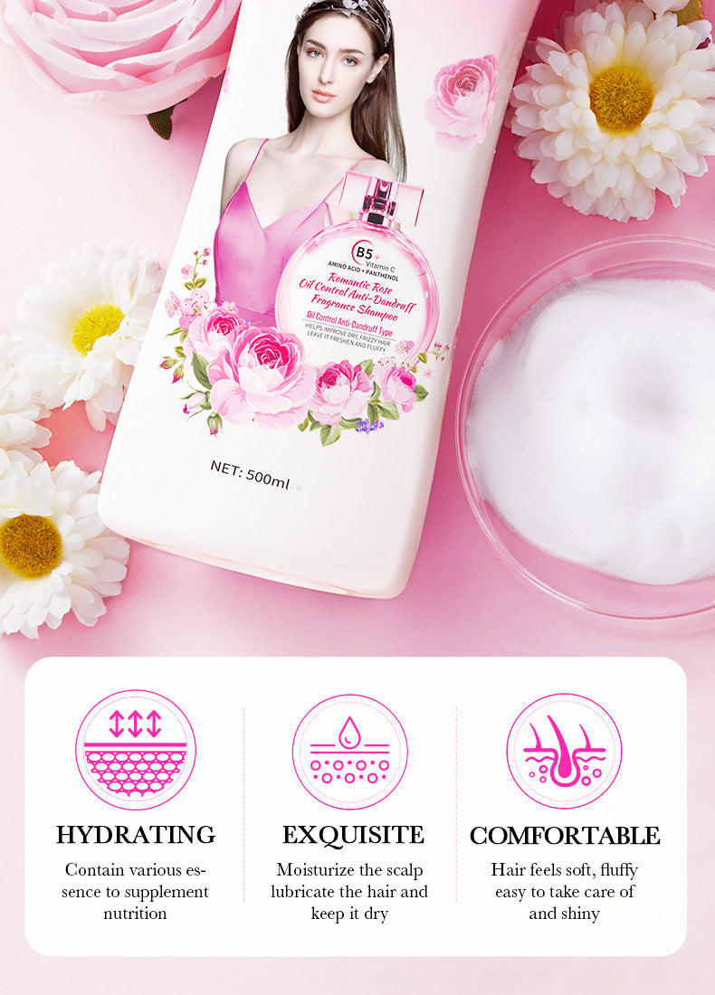 Bathing Set SADOER Rose Fragrance Shampoo Lavender Shower Gel Cross-Border Wholesale