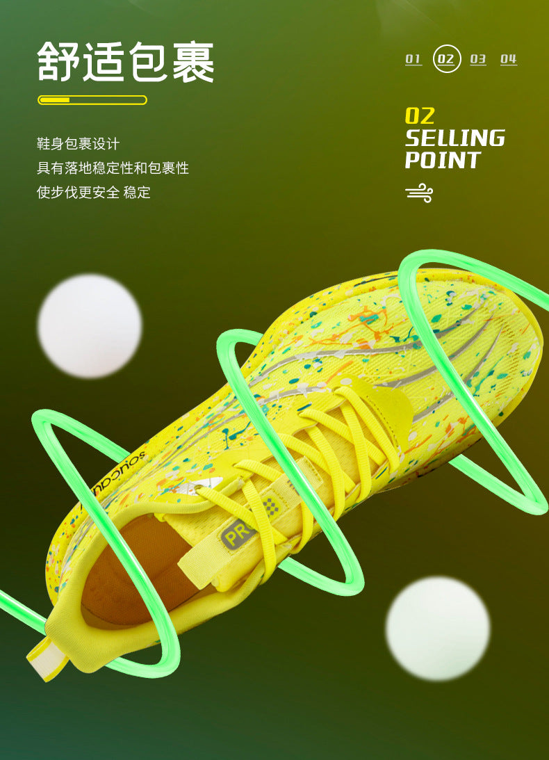 Parent-Child Cool Luminous Running Shoes Casual Fashion Men's Shoes Breathable Mesh Lightweight Comfortable Cushioned Wear-Resistant Sports Shoes