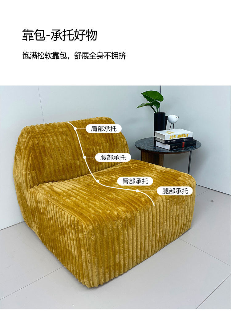 2025New Mid-Century Style Simple Living Room Small Apartment Straight Row Rental Bedroom Two or Three-Seater Fabric Sofa