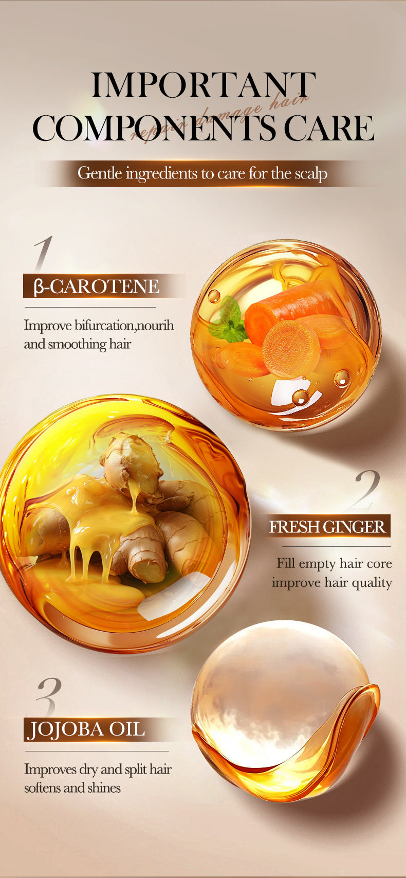 Batahana Hair Mask SADOER Scalp Soothing Smooth Conditioner Cross-Border Wholesale