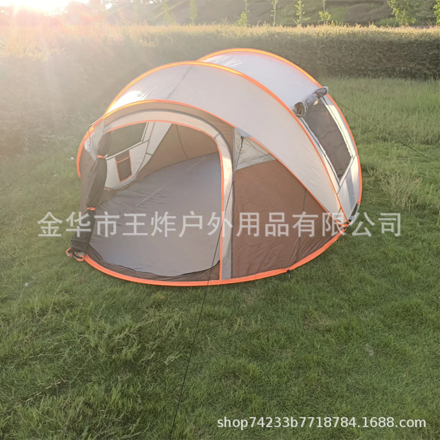 Automatic Hand Throw Quick Open Tent Indoor Children's Tent Camping Windproof Rainproof Sunproof Tent