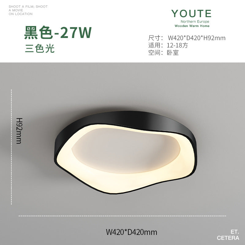 Macaron Ceiling Light Ultra-thin Living Room Lamp Home Decoration Modern Minimalist Bedroom Lamp led Creative Round Shape Ceiling Lamp