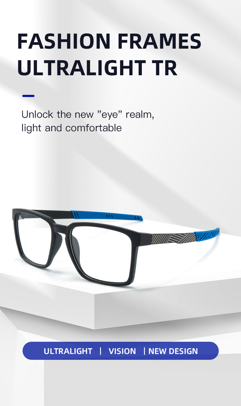 New Sports Glasses Frame TR Metal Frame Glasses Legs Wholesale Export In Stock Cycling Glasses