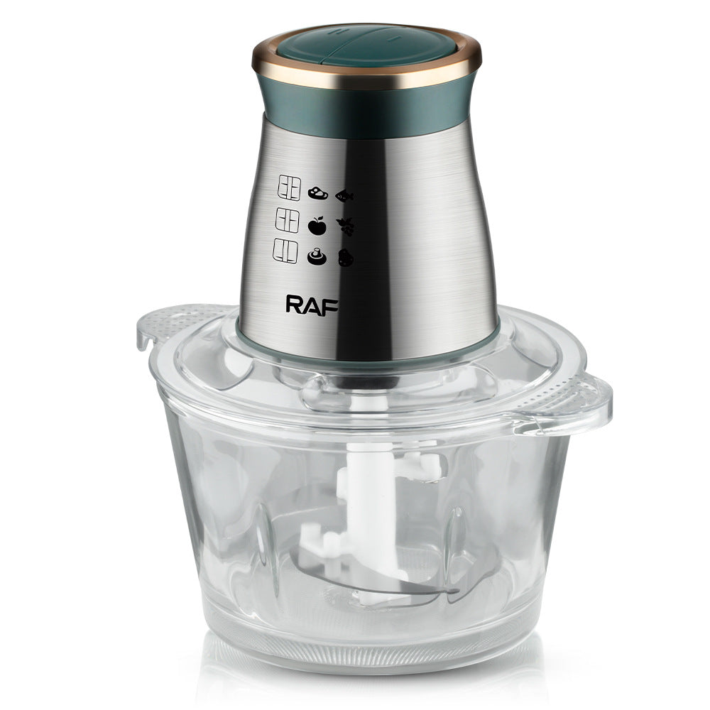 RAF EU Standard Electric Meat Grinder Household Meat Mincer Multi-Functional Food Processor Meat Chopper Meat Mixer2L