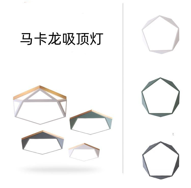 Nordic Bedroom Lamp Simple Modern Creative Macaron led Ceiling lamp for master bedroom, children's lamp, bedroom lamp