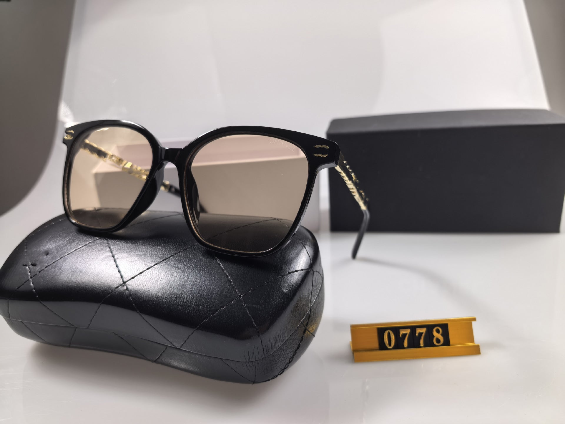 Xiaoxiangjia CH0778Trendy Sunglasses Hot Item Xiaohongshu Fashion UV Protection Sunglasses